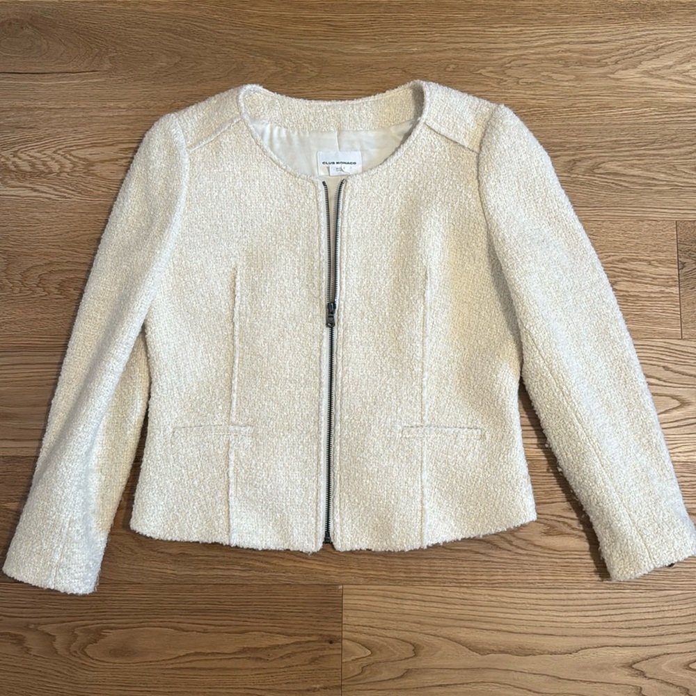 Beautiful Club Monaco Boucle Jacket